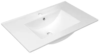 Produktbild von Sapho SLIM Keramik-Waschtisch 76x46,5cm, Weiß
