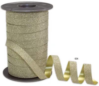 Immagine prodotto di PRÄSENT 185 09-634 Nastro per strisce - 10 mm x 100 m, Oro brillante