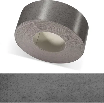 Produktbild von ben+camilla.com Kantenumleimer | Beton Dunkel 45 mm x 5 m | Sicherer, bequem, Profi Material