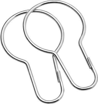 Produktbild von Sealskin Duschvorhangringe, Steel, Silber, 12 Stck