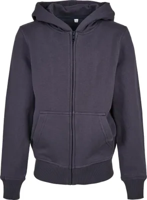 Produktbild von Build Your Brand Kids´ Organic Basic Zip Hoody