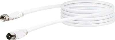 Produktbild von Schwaiger KVCKHQ183 532, 3 m, F, IEC, Weiß