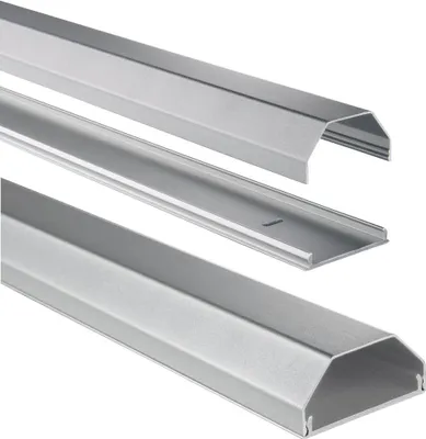 Image de Hama Aluminium Cable Duct - Kabeltrasse - 1,1m - Silber (20644)