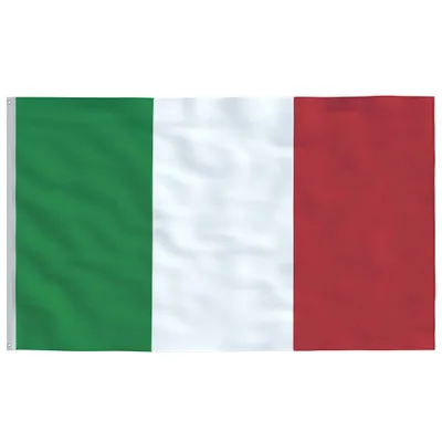 Produktbild von Nationalflagge Italien 90 x 150 cm mit verstärkten Kanten und Messingösen