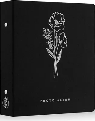 Obrázok produktu pre Fotoalbum 10x15 ľanový čierny 400 fotografií slip-in album