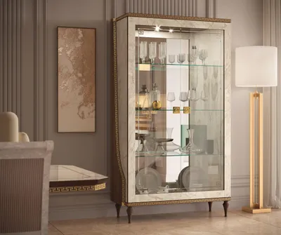 Image de Vitrine de style moderne – Pour un rangement et une présentation élégants.