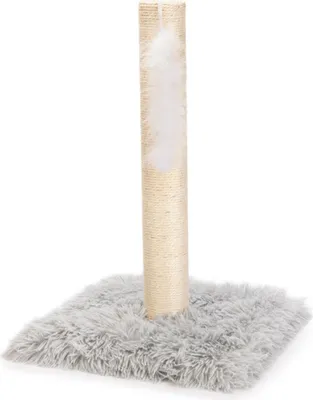 Zdjęcie produktu dla Beeztees Kitten Atila - Drapak dla kota - szary - 35x35x53 cm