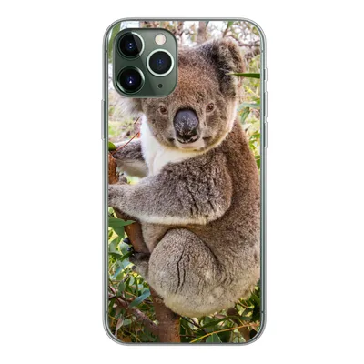 Produktbild von MuchoWow® Handyhülle Schutzhülle Hülle für iPhone 11 Pro Koala - Baum - Blätter - Kinder - Jungen - Mädchen Silikon Softcase Handy Hülle - Handy