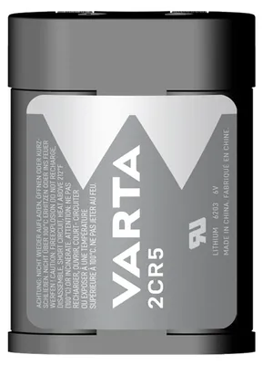 Produktbild von Varta -2CR5, Einwegbatterie, 6V, Lithium, 6 V, 1 Stück(e), 1400 mAh