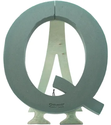 Produktbild von OASIS Steckschaum BIOLINE Buchstabe Q 37cm Steckmasse Steckschwamm