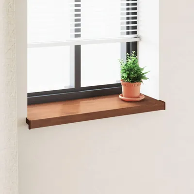 Produktbild von Fensterbank Braunes Holz 60 x 35 x 4,5 cm PVC