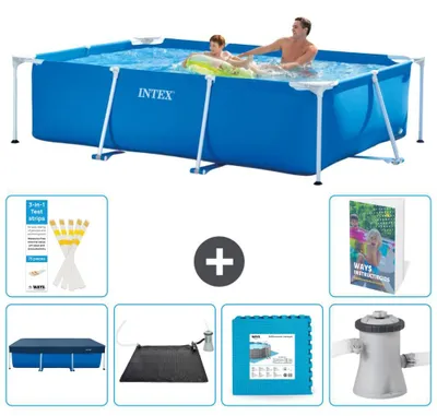Produktbild von Rechteckiger Frame Pool - 260x160x65 cm - 5-teilig S99