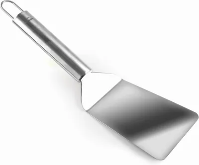 Obrázok produktu pre Špachtľa – 28 cm – Nerezová oceľ – Vhodná do umývačky riadu – Odolná voči teplu – Ergonomická rukoväť
