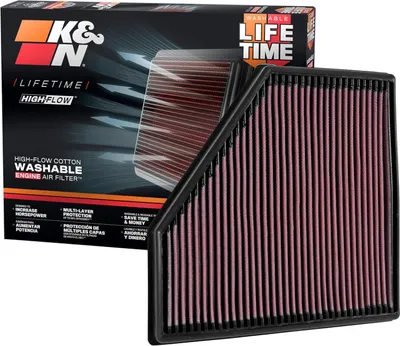 Immagine prodotto di K&N 33-3051 Filtro aria motore ad alte prestazioni premium di ricambio 2015-2019
