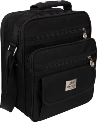 Produktbild von L Tasche Arbeitstasche Umhängetasche Flugbegleiter Herrentasche Schwarz
