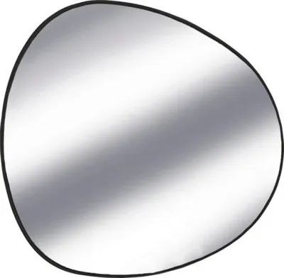 Produktbild von Wandspiegel Ergon organisch schwarz Ø 40 cm