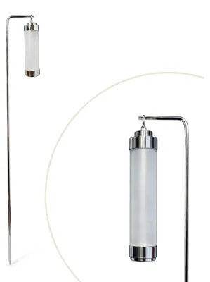 Produktbild von Hängelampe für den Garten – Sompex Elle – Chrom und mattiertes Glas – 130 cm Stab – für LED-Kerzen