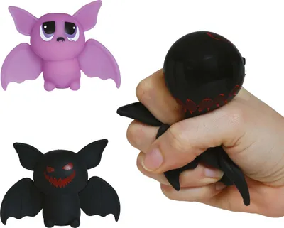 Produktbild von Tiere Halloween Fledermaus Figuren Dekoration Spielzeug Kreativ Fantasie Geschenk Party, Farbe: Schwarz