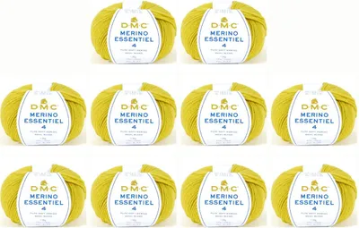 Produktbild von 10x DMC Merino Essentiel-4 – hochwertiges Aran-Garn aus 50 % Wolle & 50 %.Polyacryl (Color 866)