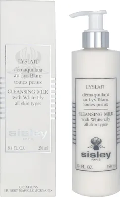 Produktbild von Sisley Lyslait Cleansing Milk, Makeup Reinigungsmilch, Frauen, trockene Haut, Empflindliche Haut, Weichmachend, 250 ml, Pumpenflasche