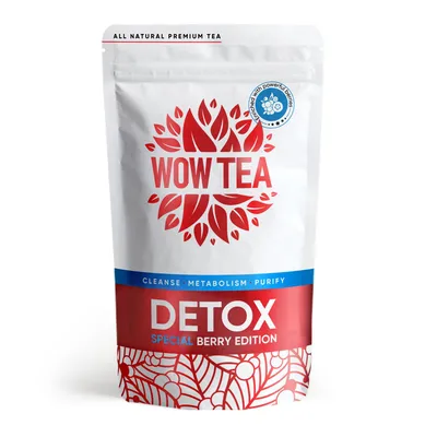 Produktbild von WOW TEA Berry SlimFit Tee: Ganz natürliches 21-Tage-Programm für ein gesünderes, schlankeres Ich (1er-Pack, Detox)
