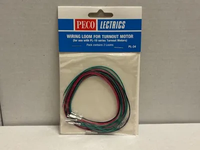 Produktbild von Peco Kabelbaum für Weichenmotoren PL-34