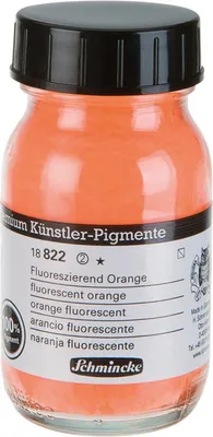 Produktbild von Schmincke Pigmente 100 ml - 822 fluoreszierendes Orange