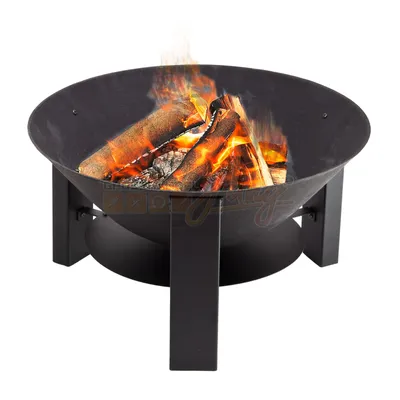 Produktbild von Gartenkamin Teneriffa, schwarz