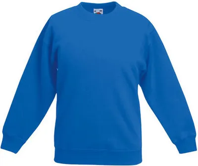 Produktbild von Fruit of the Loom - Kids Classic Set-In Sweat - Royal Blue - 116
