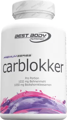 Produktbild von Best Body Nutrition - Carblokker Kapseln - 100 Stück/Dose