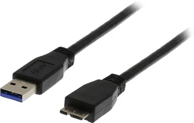Immagine prodotto di Cavo USB 3.0 DELTACO, tipo A - tipo Micro B, 2 m, bianco