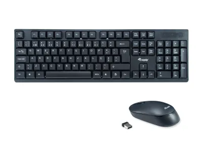 Produktbild von Equip Kabelloses Tastatur und Mausset, PT Layout (QWERTY)