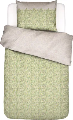 Produktbild von Essenza Satin Bettwäsche-Garnitur Levine Farbe Vanilla Größe 140x200+70x90