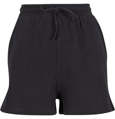 Imagen del producto de Urban Classics - Pantalones cortos de muselina para mujer, color , básicos, 100% algodón, talla S