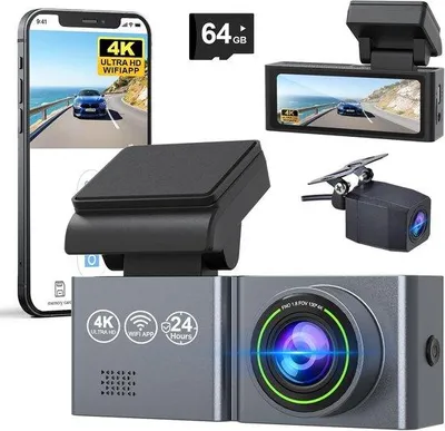 Produktbild von Autokamera Dual Full HD Schwarz