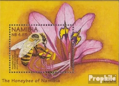 Produktbild von Briefmarken Namibia - Südwestafrika 2004 Mi Block60 (kompl.Ausg.) postfrisch Honigbiene