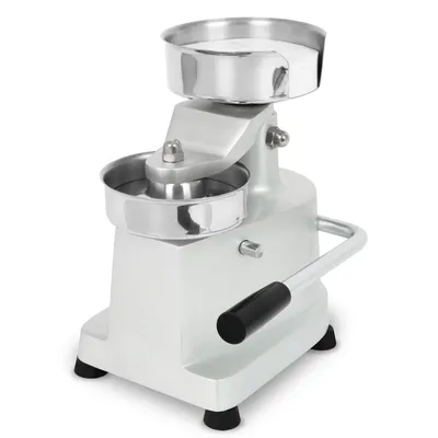 Produktbild von VERTES Hamburgerpresse Burger Pattie Presse aus Edelstahl, Profi Produktion von Burger Patties mit 13 cm Durchmesser, Leichtgängiger Hebelmechanismus