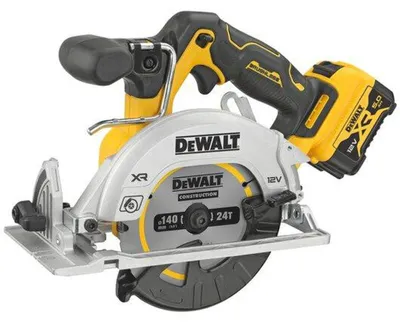DEWALT Akku-Handkreissäge 12V 140mm DCS512P2 mit 2x5,0Ah und Ladegerät