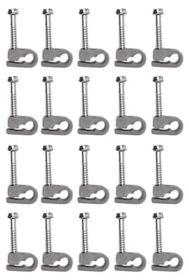 Imagen del producto de Kit de sujetadores para cables con tornillos, juego de 20 piezas