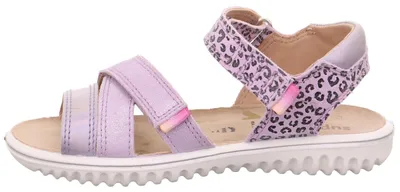 Produktbild von Superfit Sandale SPARKLE aus Leder mit Glitzer und markantem Rillenprofil