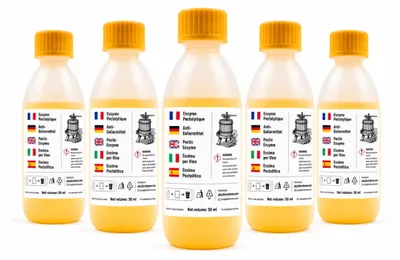 Produktbild von Alcofermbrew Antigeliermittel 5 x 50 ml Für Obstmaische, Saftgewinnung, Wein und Cider