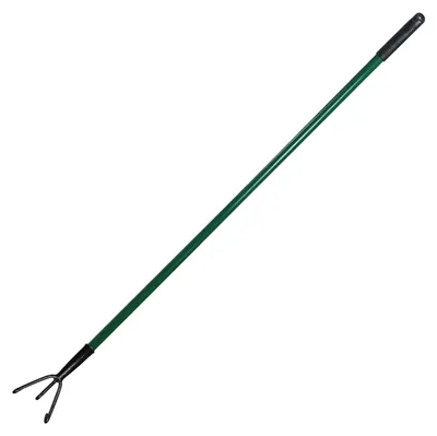 3-zackiger Kultivator, Kohlenstoffstahl, 142 cm, Gartengerät