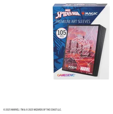 Obrázok produktu pre Gamegenic MTG Marvel’s Spider-Man – obaly na karty s exkluzívnymi motívmi – séria Spider-Man Lands