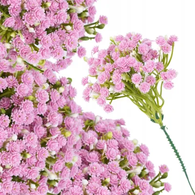 Obrázek produktu pro Topoblu umělá gypsophila růžová větvička 26 cm na aranžmá