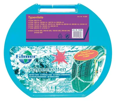 Produktbild von Filmer 18626 Schneekette SuperGrip KN80, 2 Stück