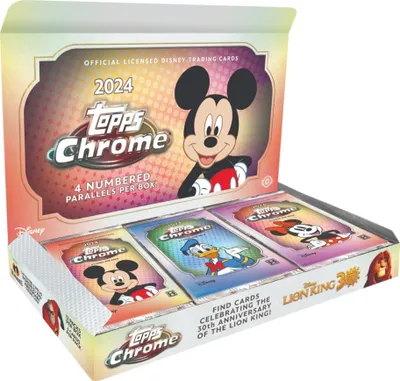 Produktbild von Topps Disney Chrome 2024 - Hobby Box