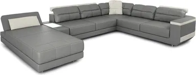 Produktbild von Wohnlandschaft Ecksofa Polster Couch Ledersofa