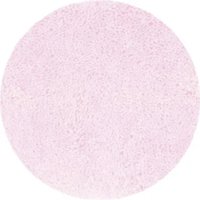 Produktbild von Spirella 7610583199447, Pink, Einfarbig, Rund, Mikrofaser, 40 °C, 60 x 60 cm