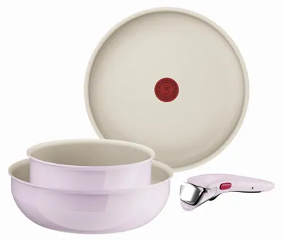 Zdjęcie produktu dla Zestaw garnków Tefal Ingenio Serenity L8304S04, 4-elementowy, edycja woka, powłoka nieprzywierająca