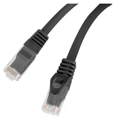 Immagine prodotto di Lanberg PCU6-10CU-0500-BK LANBERG PATCHCORD CAT.6 UTP LSZH CU 5M SCHWARZ FLUKE ZERTIFI